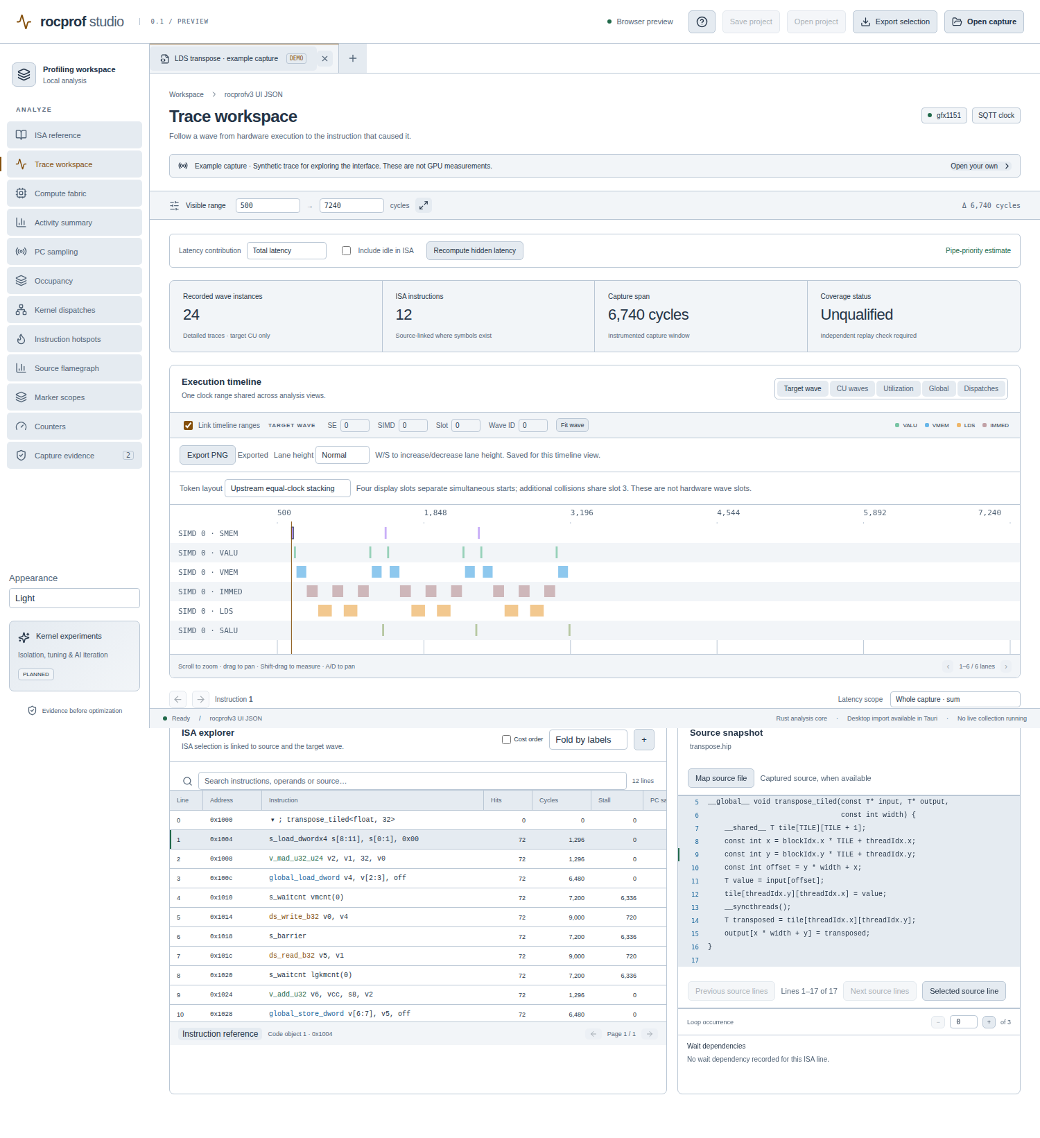 Light theme (desktop application)